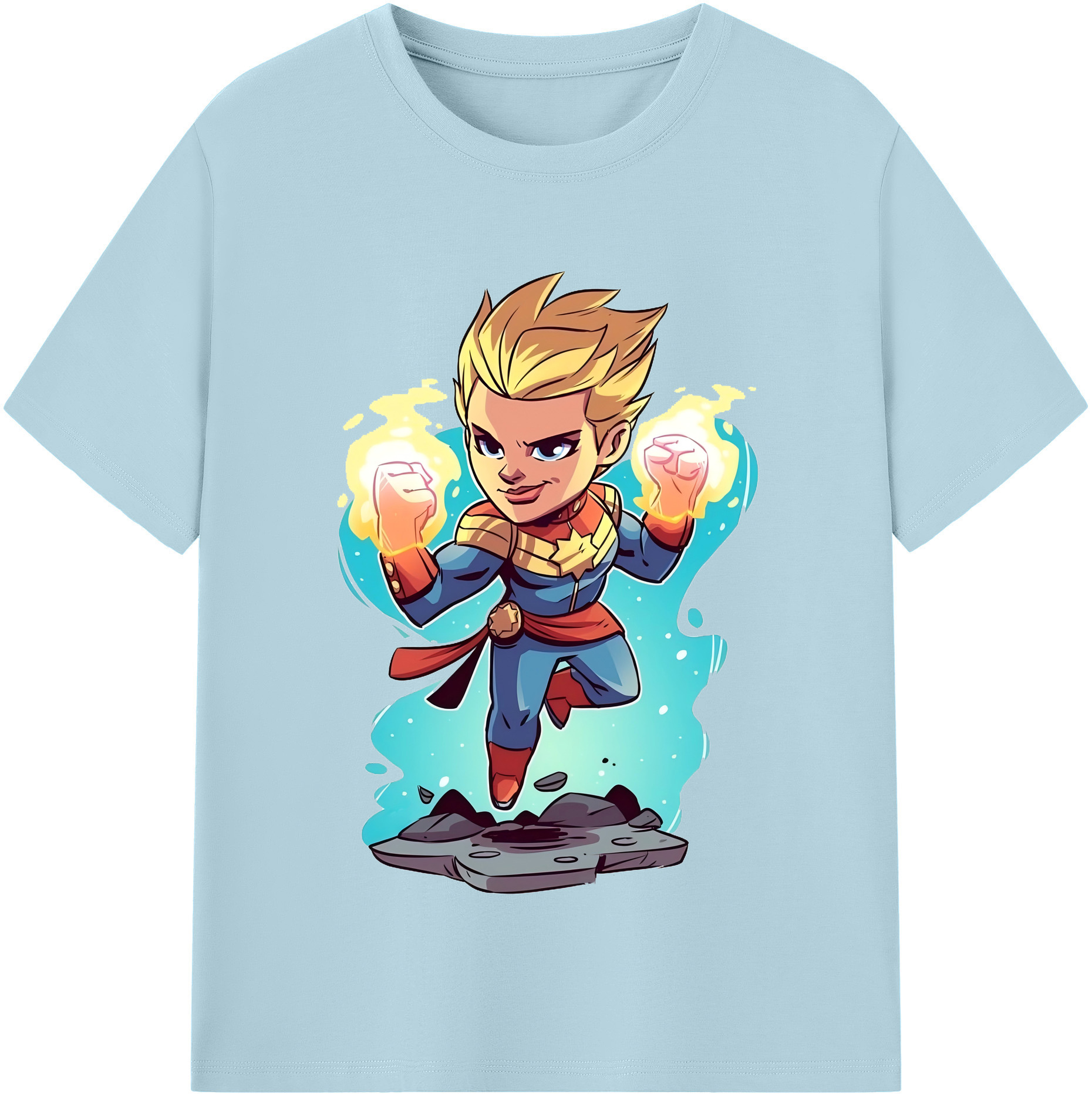 （画像用） アベンジャーズ The Avengers 綿100％半袖Tシャツ（フロントプリント）